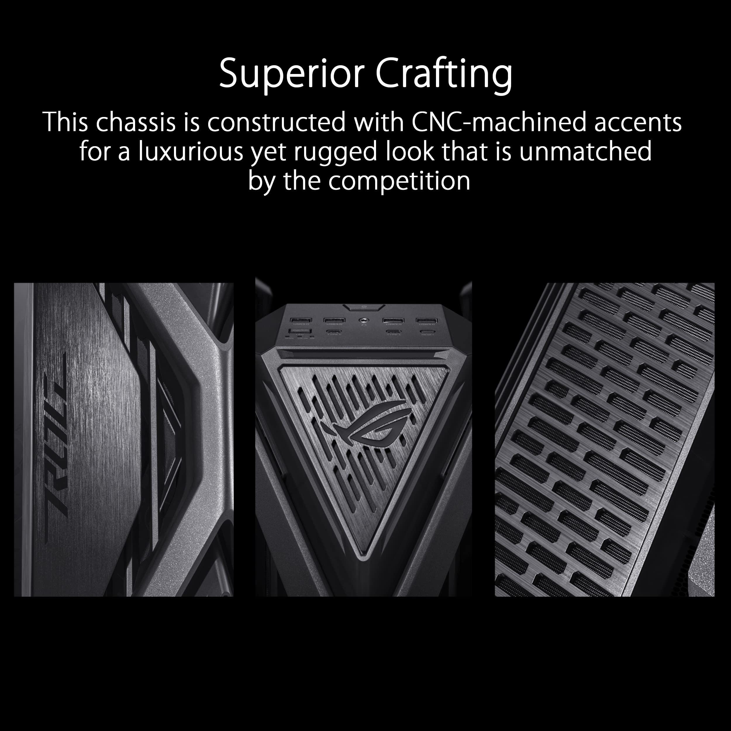 Amazon | ASUS ROG Hyperion GR701 EATX フルタワー コンピュータ